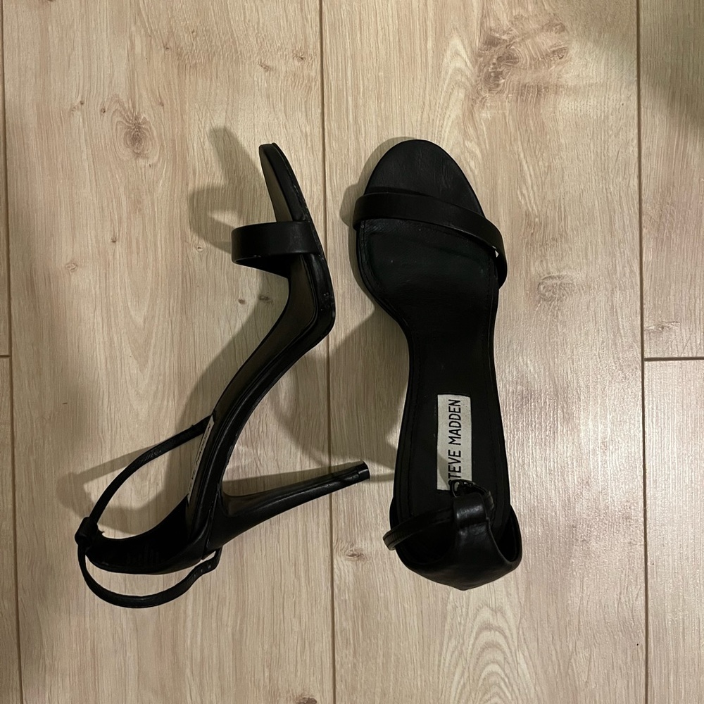 Steve Madden Black Stilettos